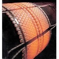 Welding heat treatment process piping installation